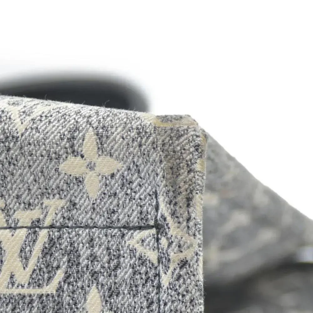 Louis Vuitton  Monogram Jacquard Denim Onthego MM Black
